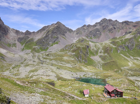 Seßsee bei der Niederelbehütte | © Tourismusverband Paznaun – Ischgl